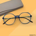 New Fashionable Blue Transparent Eyeglasses