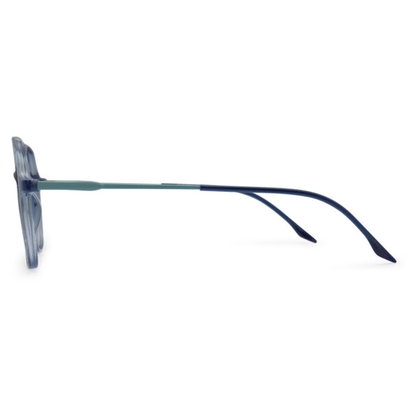 New Fashionable Blue Transparent Eyeglasses