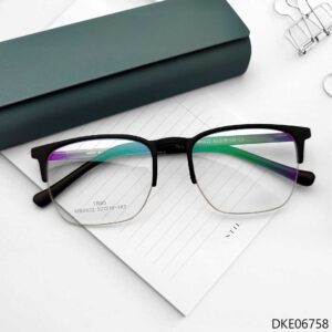 New Stylish Half Rim Eyeglasses