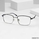 Black and Silver Color Eyeglasses