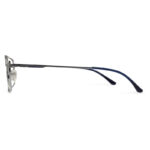 Black and Silver Color Eyeglasses