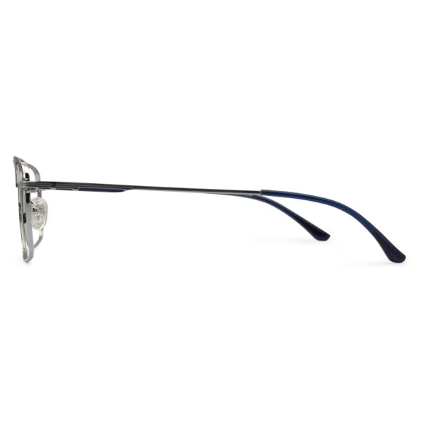 Black and Silver Color Eyeglasses