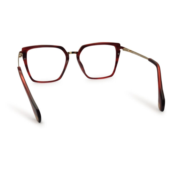 Red Color Cat Eye Shape Eyeglasses
