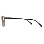 Grey Transparent Rectangle Shape Eyeglasses