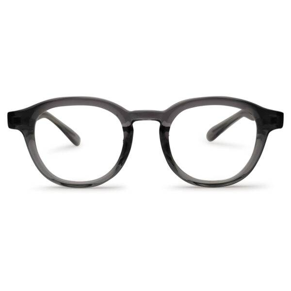 Grey Transparent Color Eyeglasses