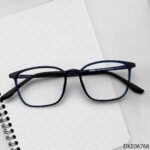 Light Weight Blue Transparent Eyeglasses
