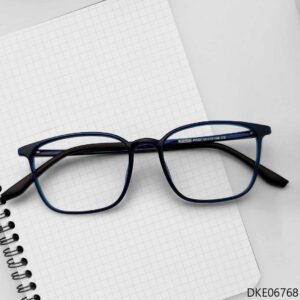 Light Weight Blue Transparent Eyeglasses