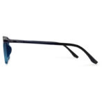 Light Weight Blue Transparent Eyeglasses