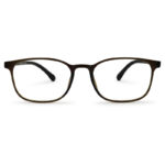 New Oval Shape Transparent Color Eyeglasses