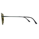 Olive Transparent Double Bridge Eyeglasses