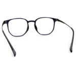 Black Color Semi Round Eyeglasses
