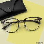 Grey Transparent Color Eyeglasses