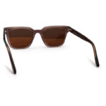 Brown Transparent Color Sunglasses