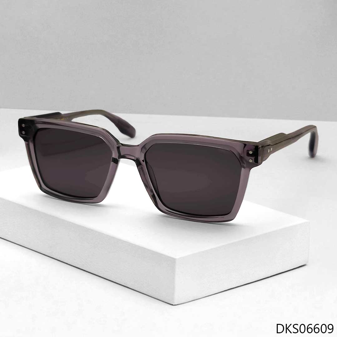 Black Transparent Color Sunglasses