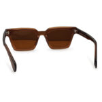 Brown Transparent Color Sunglasses