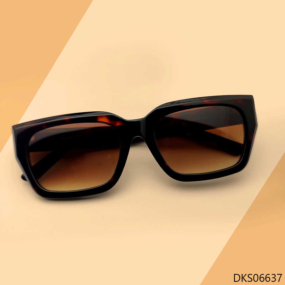 Tiger Print Brown Color Sunglasses