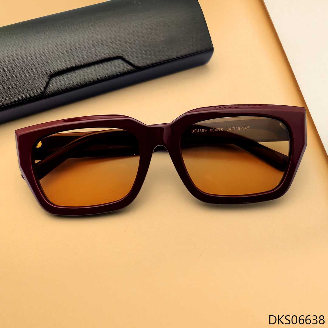 Brown Color Woman Sunglasses