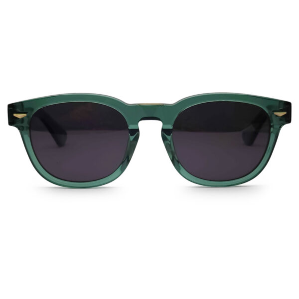 Green Transparent Color Sunglasses
