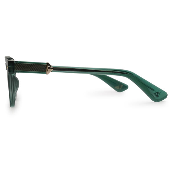 Green Transparent Color Sunglasses
