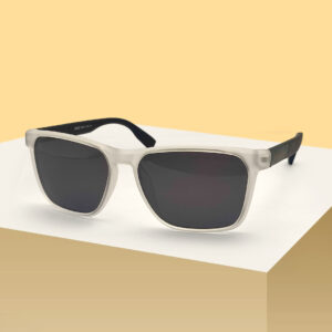 Black & Transparent Color Sunglasses
