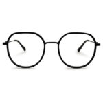 Black Color Round Shape Eyeglasses
