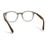 Trendy Water Transparent Wooden Eyeglass