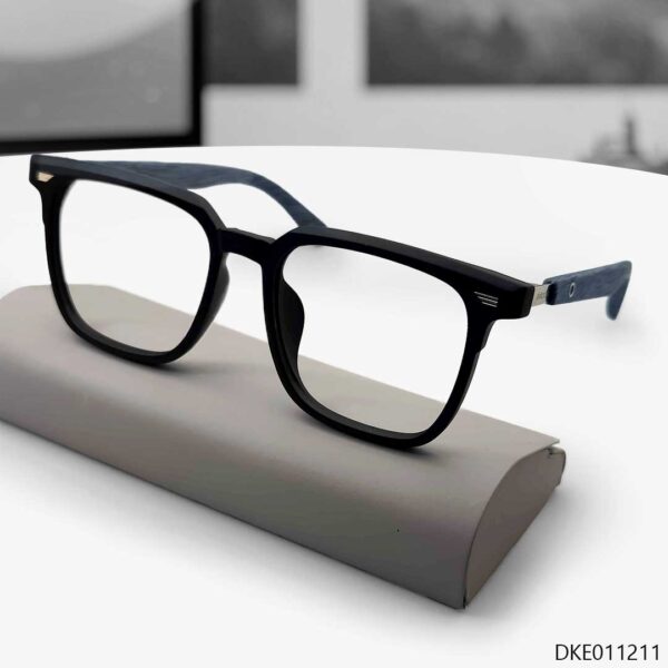 Premium Black Color Square Eyeglasses Frame