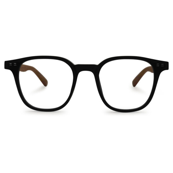 Semi Round Black Color Wooden Frame