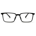Black Color Square Shape Eyeglasses