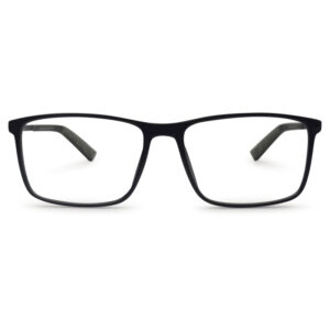 Black Color Square Shape Eyeglasses