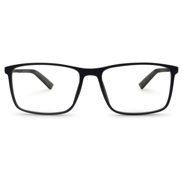 Black Color Square Shape Eyeglasses