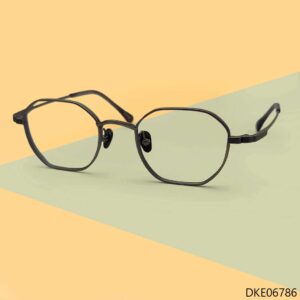 New Semi Round Shape Fashionable Eyeglasses