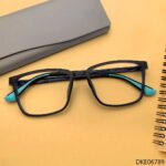Black and Blue Mixed Eyeglasses