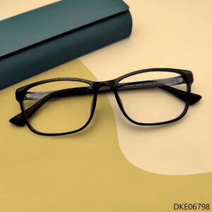 Grey Transparent Mixed Color Eyeglasses