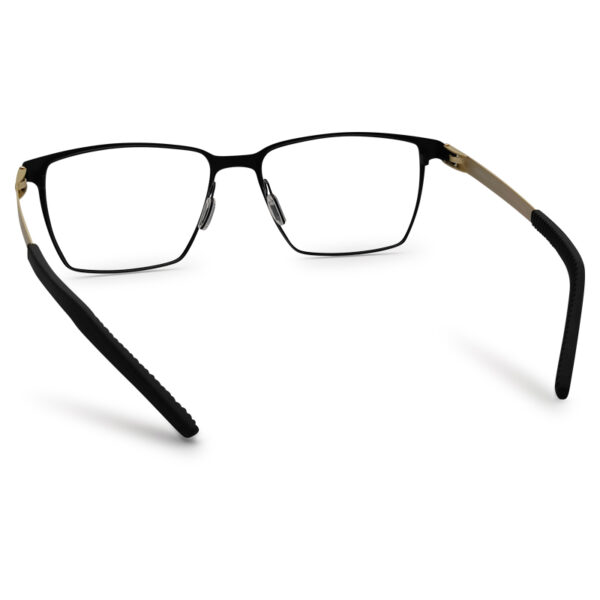 Black and Golden Mixed Eyeglasses