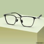 Black and Silver Mixed Eyeglasses