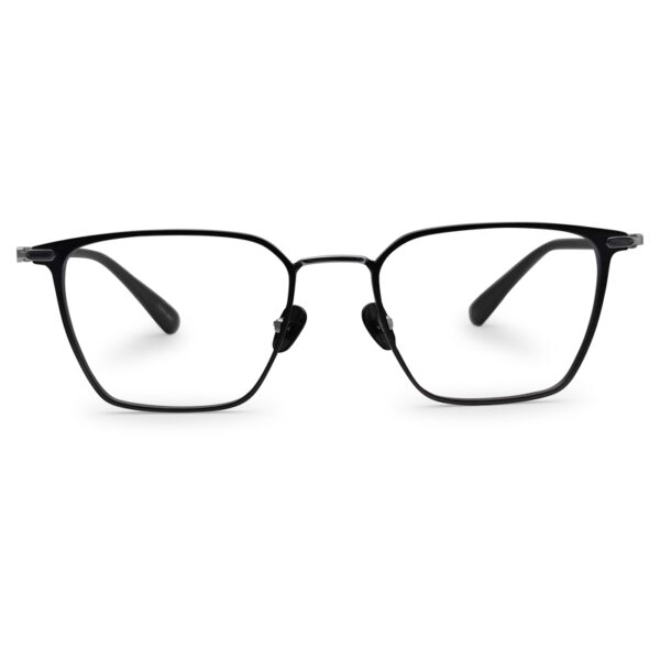 Black and Silver Mixed Eyeglasses