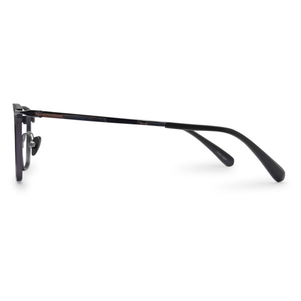 Black and Silver Mixed Eyeglasses