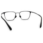 Black and Silver Mixed Eyeglasses