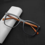 Sqaure Shape Black Color Wooden Frame