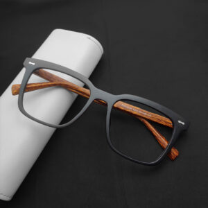 Sqaure Shape Black Color Wooden Frame