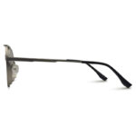 Double Bridge Silver Color Eyeglass