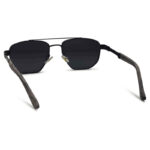 Double Bridge Black Sunglasses