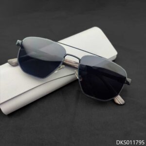 Double Bridge Black Sunglasses