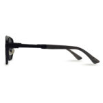 Double Bridge Black Sunglasses