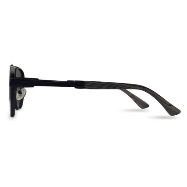 Double Bridge Black Sunglasses