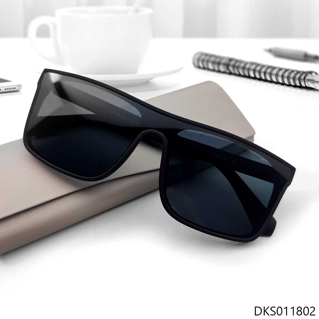 Black Color Square Shape Sunglasses