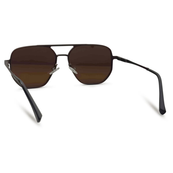Brown Color Double Bridge Sunglasses