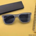 Transparent Color Square Shape Sunglasses