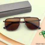 Brown Color Unique Design Sunglasses